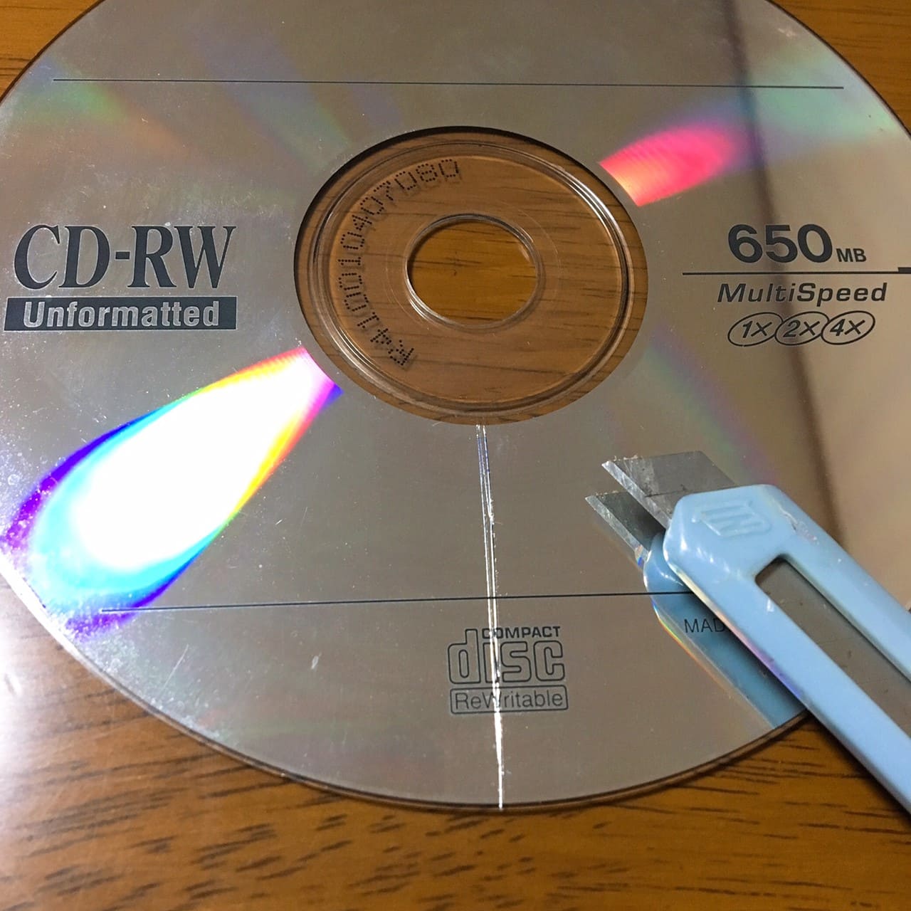 CD-Rデータ消去方法2